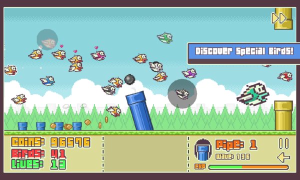 Flappy Defenses Screenshot Image