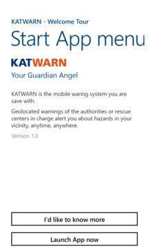 Katwarn Screenshot Image