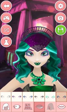 Dress Up Game for Girls - Vampires App Screenshot 1