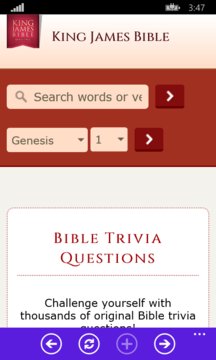 Bible Trivia Screenshot Image