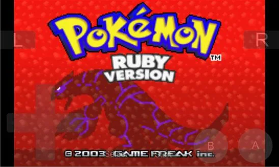 Pokemon Ruby RPG