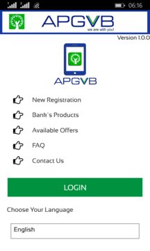 APGVB Mobile Banking Screenshot Image