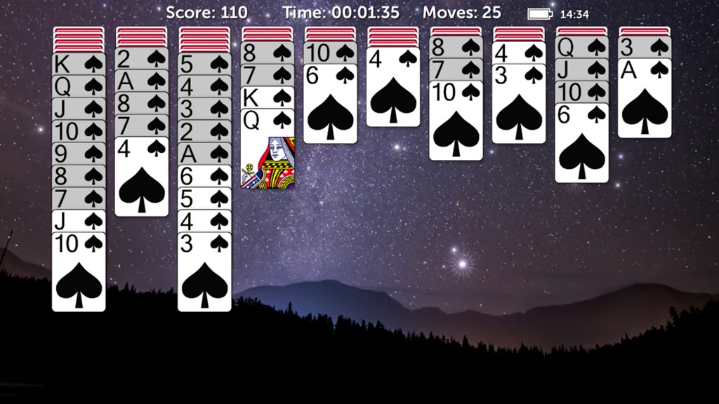 Spider Solitaire Classic Screenshot Image #2