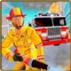 FireFighter City Rescue Hero Icon Image