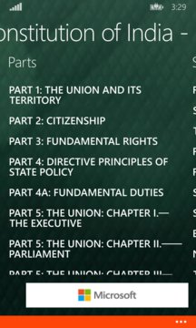 Constitution of India - English Screenshot Image #2
