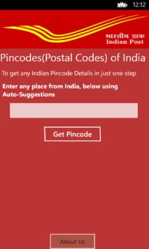 Pincode Finder India Screenshot Image