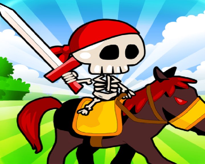 Knight vs Skull Image