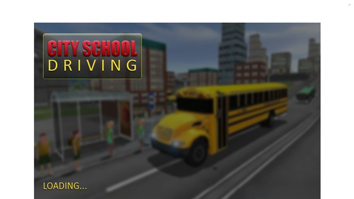 City School Bus Driving 3D Image