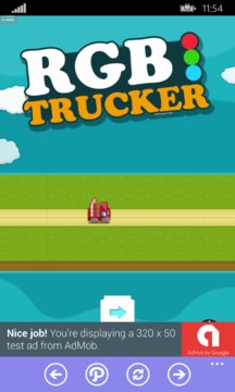 RGB Trucker Puzzle Screenshot Image
