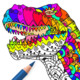 Dinosaur Coloring Pages for Adults for Windows Phone