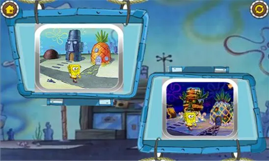 Sponge Mario Run Screenshot Image