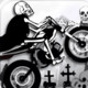 Devil Motorbike Icon Image