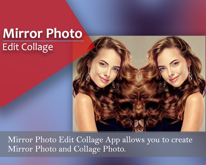 Mirror Photo Edit Collage Image