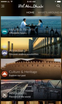 Visit Abu Dhabi Screenshot Image
