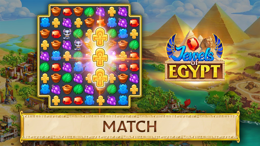 Jewels of Egypt Screenshot Image