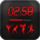 Round Workout Timer Icon Image