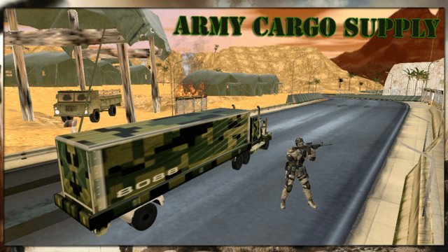 Desert Army Cargo Supply Screenshot Image