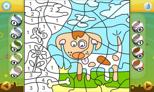 Color by Numbers - Animals Screenshot Image