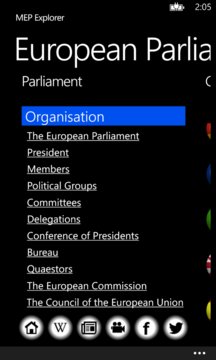 MEP Explorer Screenshot Image