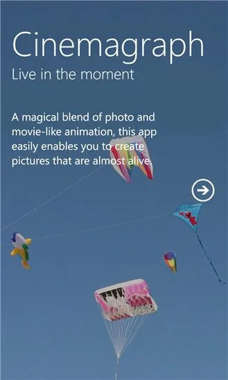 Lumia Cinemagraph Beta Screenshot Image