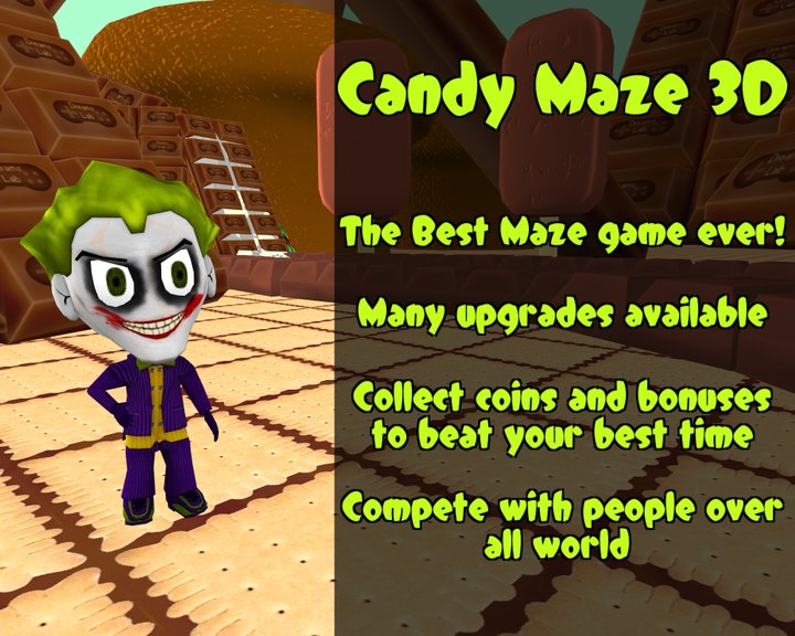 Candy Maze 3D Image