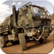 Military Jeep Parking Driving Simulation 3D Icon Image