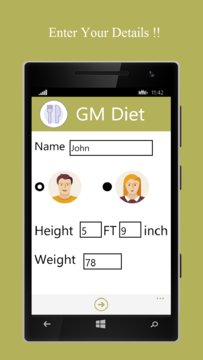 GM Diet Screenshot Image