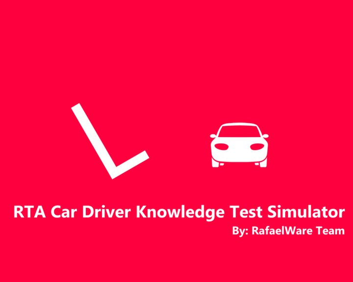 RTA Car Driver Knowledge Test Simulator Image