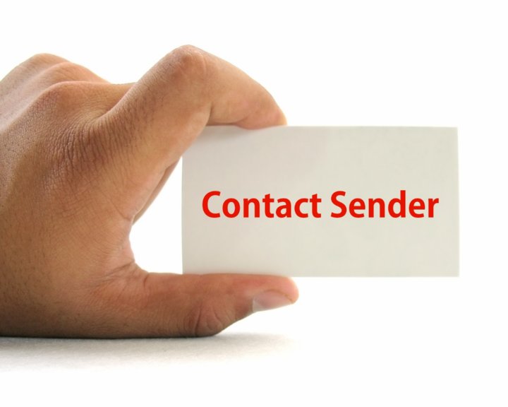 Contact Sender