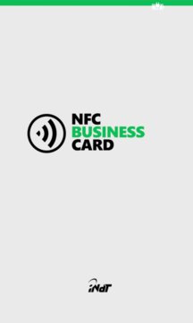 NFC Business Card Screenshot Image