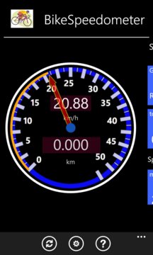 BikeSpeedometer Screenshot Image