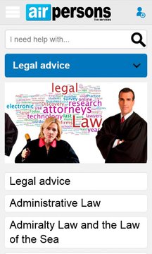 Lawyers Online Screenshot Image