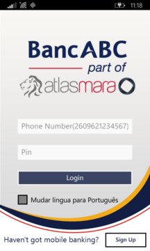 BancABC Screenshot Image