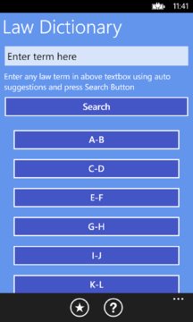 Law Dictionary Pro Screenshot Image