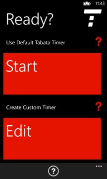 Tabata Intervals Timer Screenshot Image