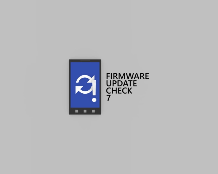 Firmware Update Check Image