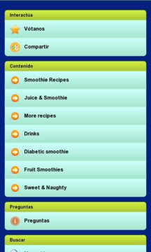 Smoothies Recipes Screenshot Image