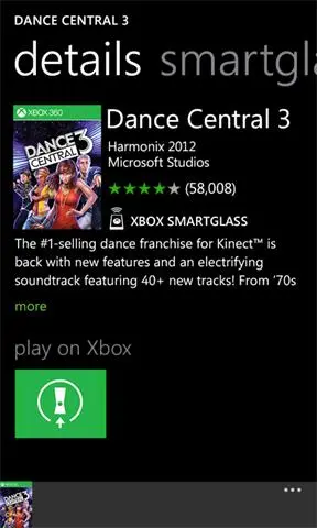 Xbox 360 SmartGlass Screenshot Image #2