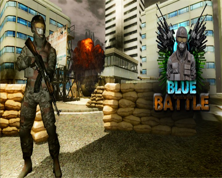 Blue Battle Image