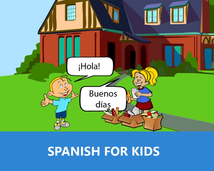 Spanish For Kids Image