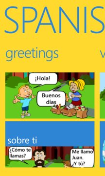 Spanish For Kids Screenshot Image