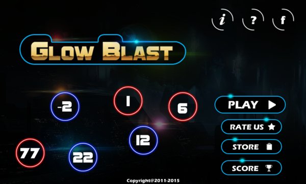Glow Blast Screenshot Image