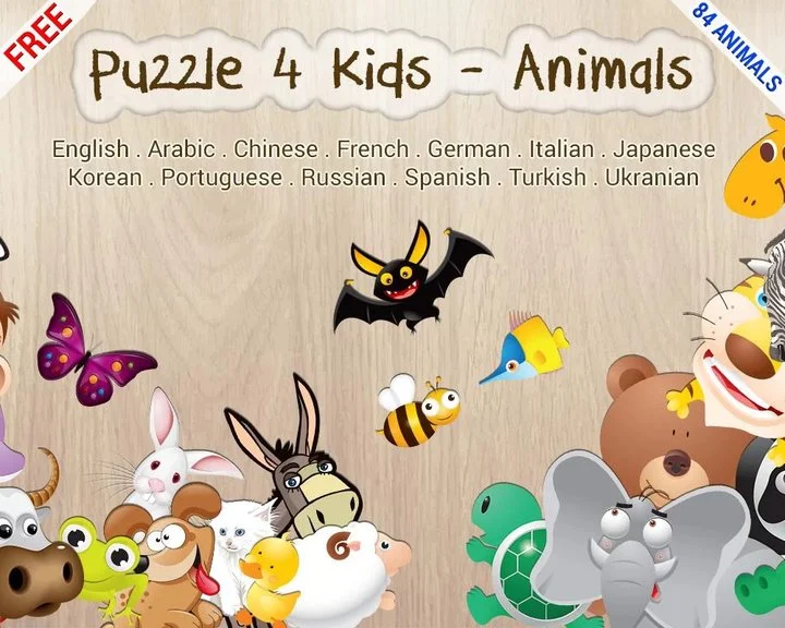 Animals Puzzle For Kids Image