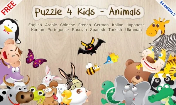 Animals Puzzle For Kids Screenshot Image