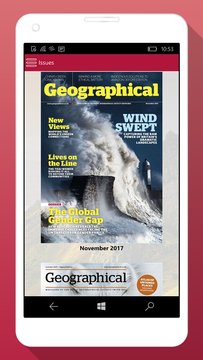 Geographical Magazine App Screenshot 1