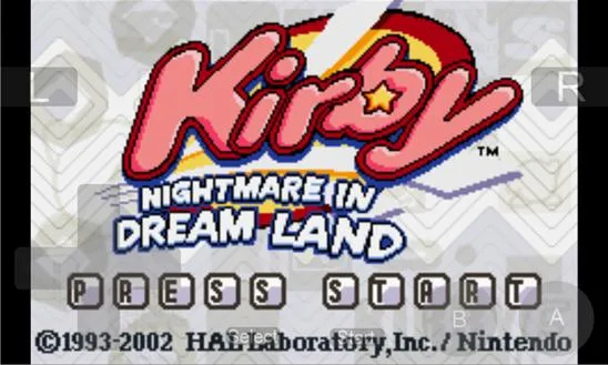 Kirby - Nightmare in Dreamland Screenshot Image