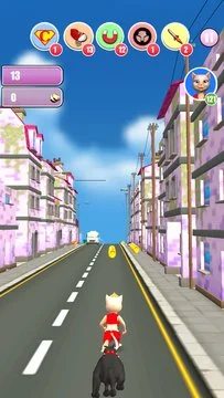 Princess Cat Lea Run Screenshot Image
