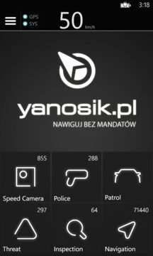 Yanosik Screenshot Image