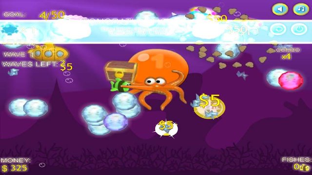 Bombs Octopus Screenshot Image