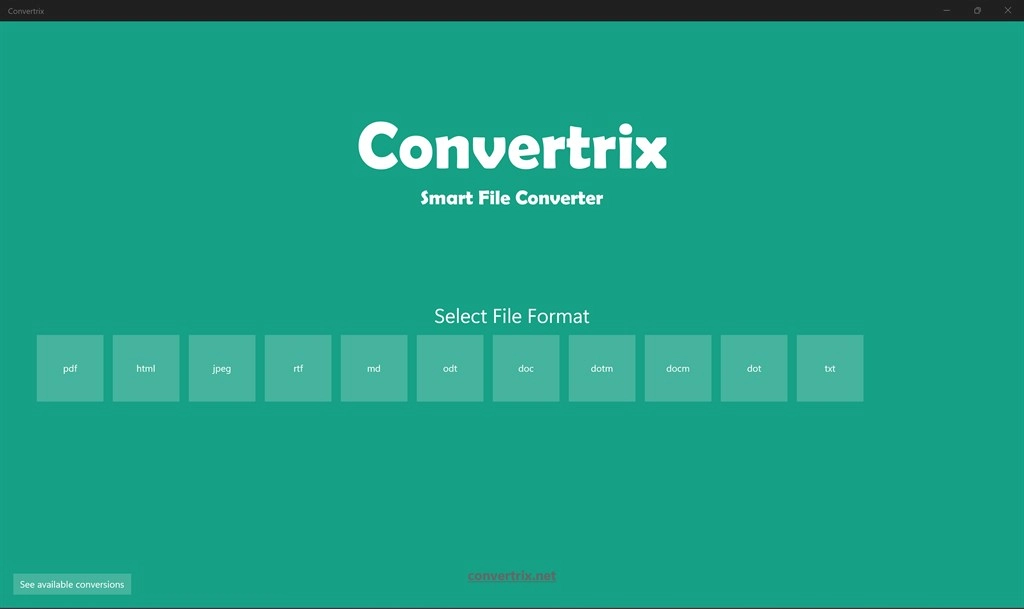 Convertrix Screenshot Image #5